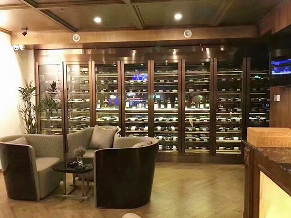 酒店不锈钢酒柜